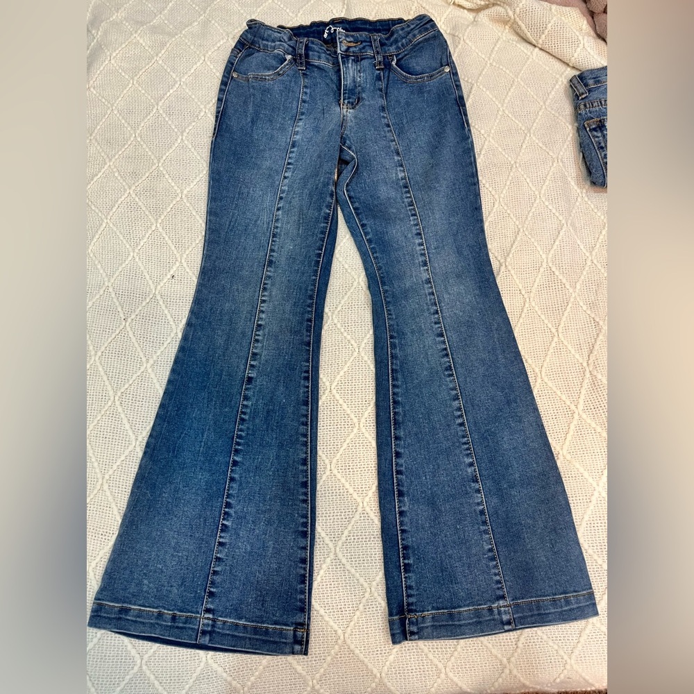 Art Class Denim Flare Jeans - Blue